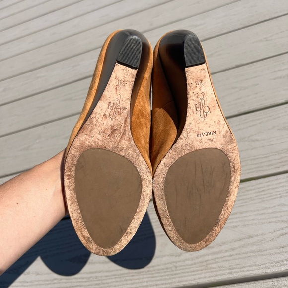 Suede wedge heels size 8 - Picture 4 of 7